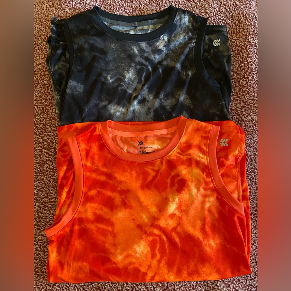 Boys All In Motion Tank Tops - M (8/10) - Lot of 2 - worn once